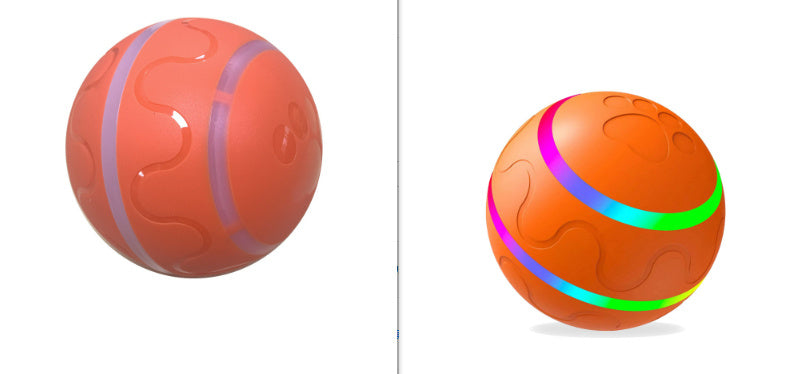 Interactive Cat Toy Ball – USB Rechargeable Self-Rotating Smart Ball
