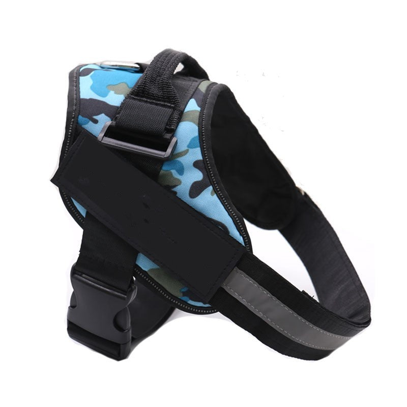 No-Pull Reflective Dog Harness – Adjustable & Personalized Vest