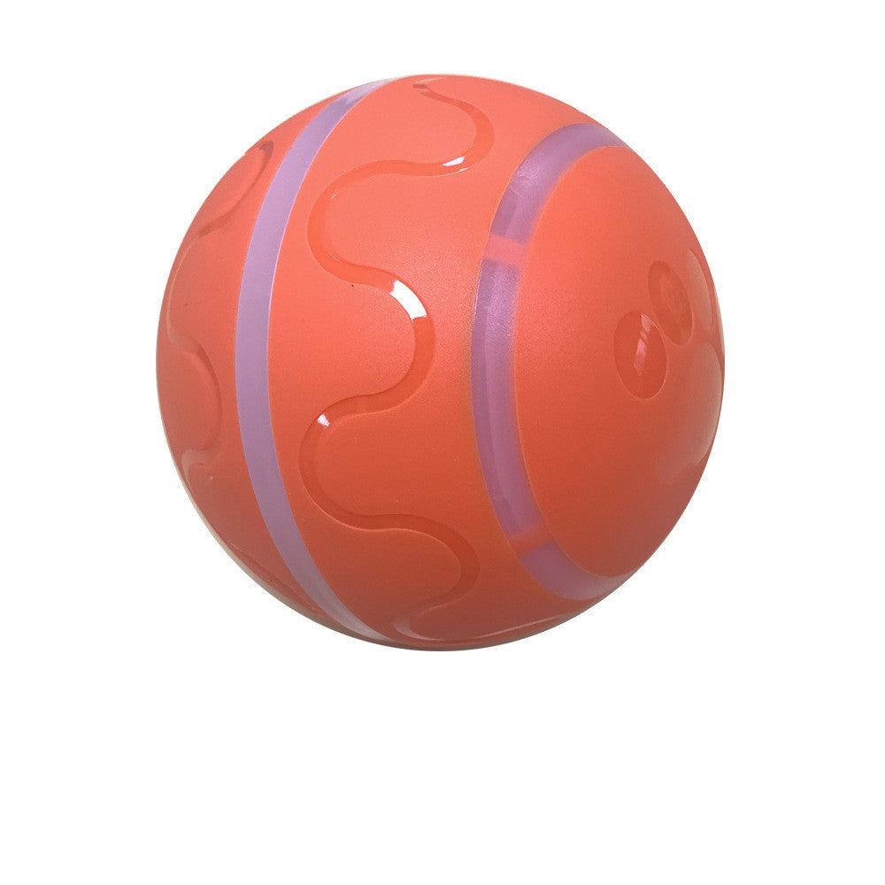 Interactive Cat Toy Ball – USB Rechargeable Self-Rotating Smart Ball
