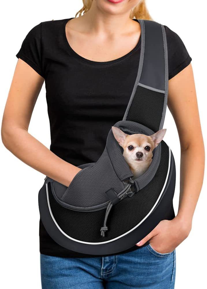 Portable Pet Carrier Bag – Crossbody Travel Tote for Dogs & Cats