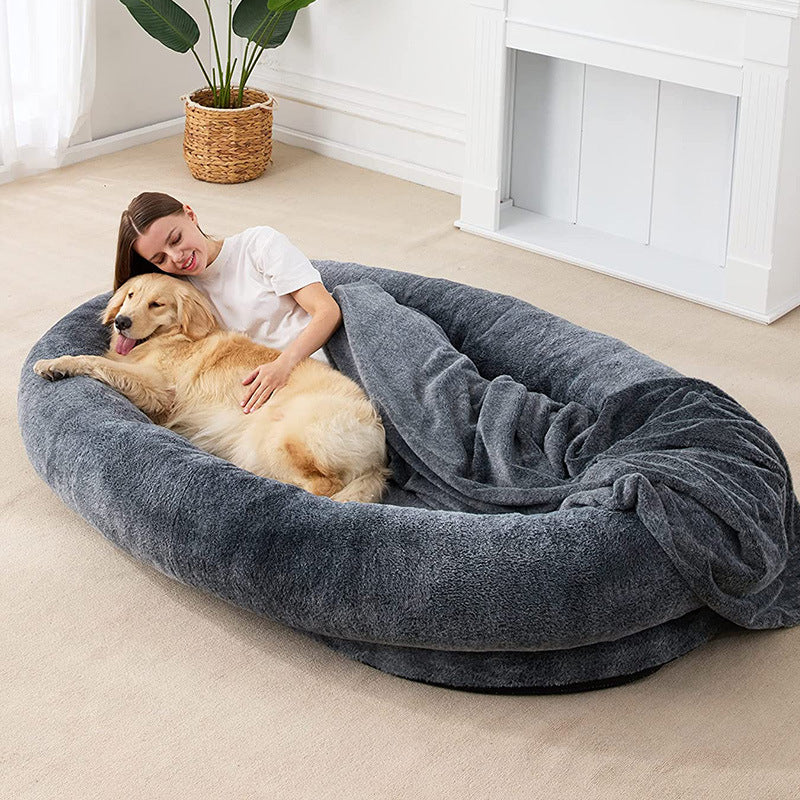 Large Dog Bed – Plush Cozy Sofa for Big Dogs & Pets 🐾🛋️