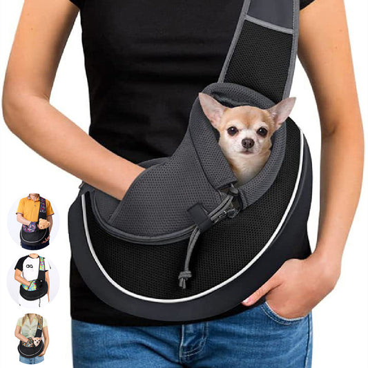 Portable Pet Carrier Bag – Crossbody Travel Tote for Dogs & Cats