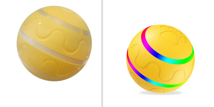 Interactive Cat Toy Ball – USB Rechargeable Self-Rotating Smart Ball