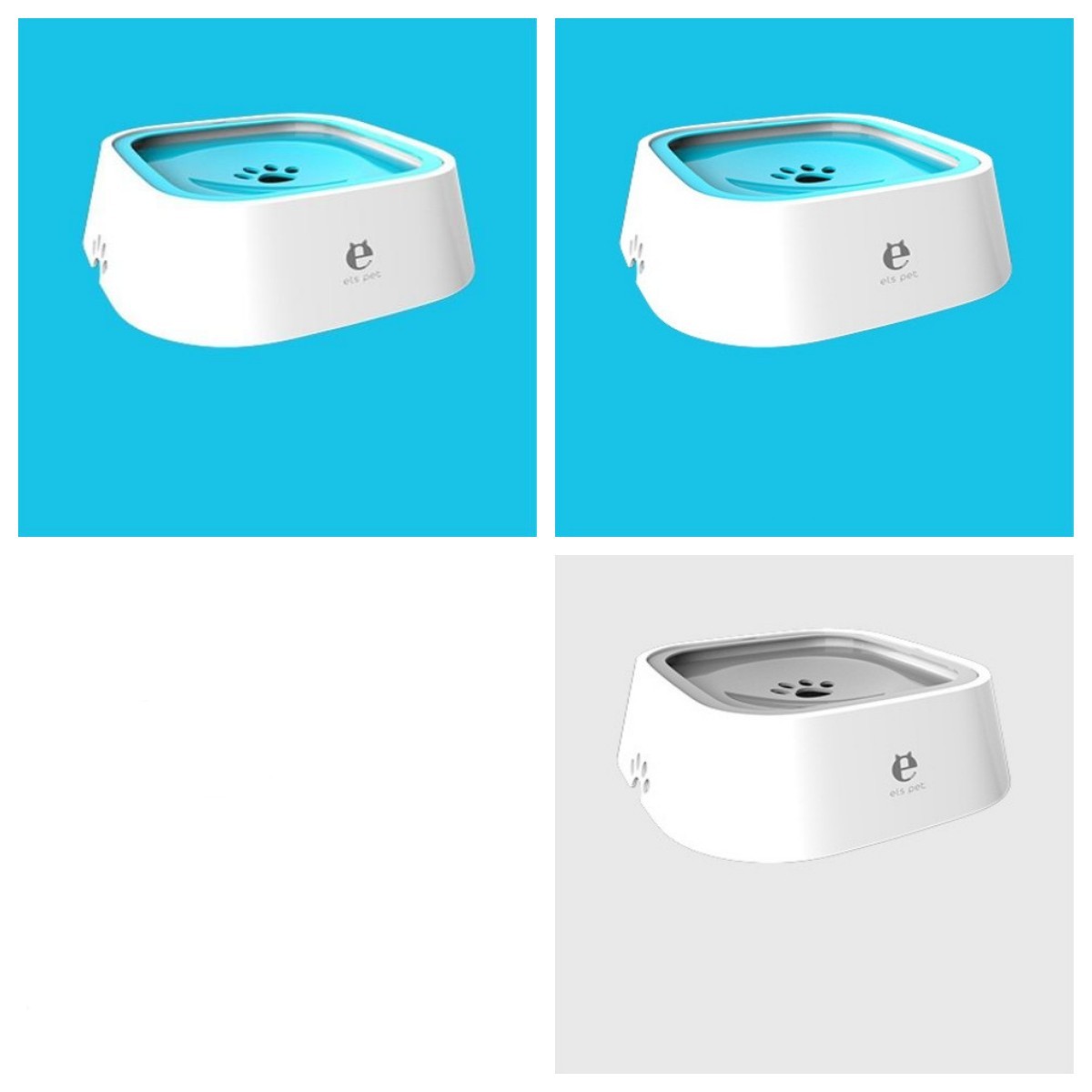 1.5L Dog & Cat Water Bowl – Anti-Overflow Floating Slow Feeder 💧🐾