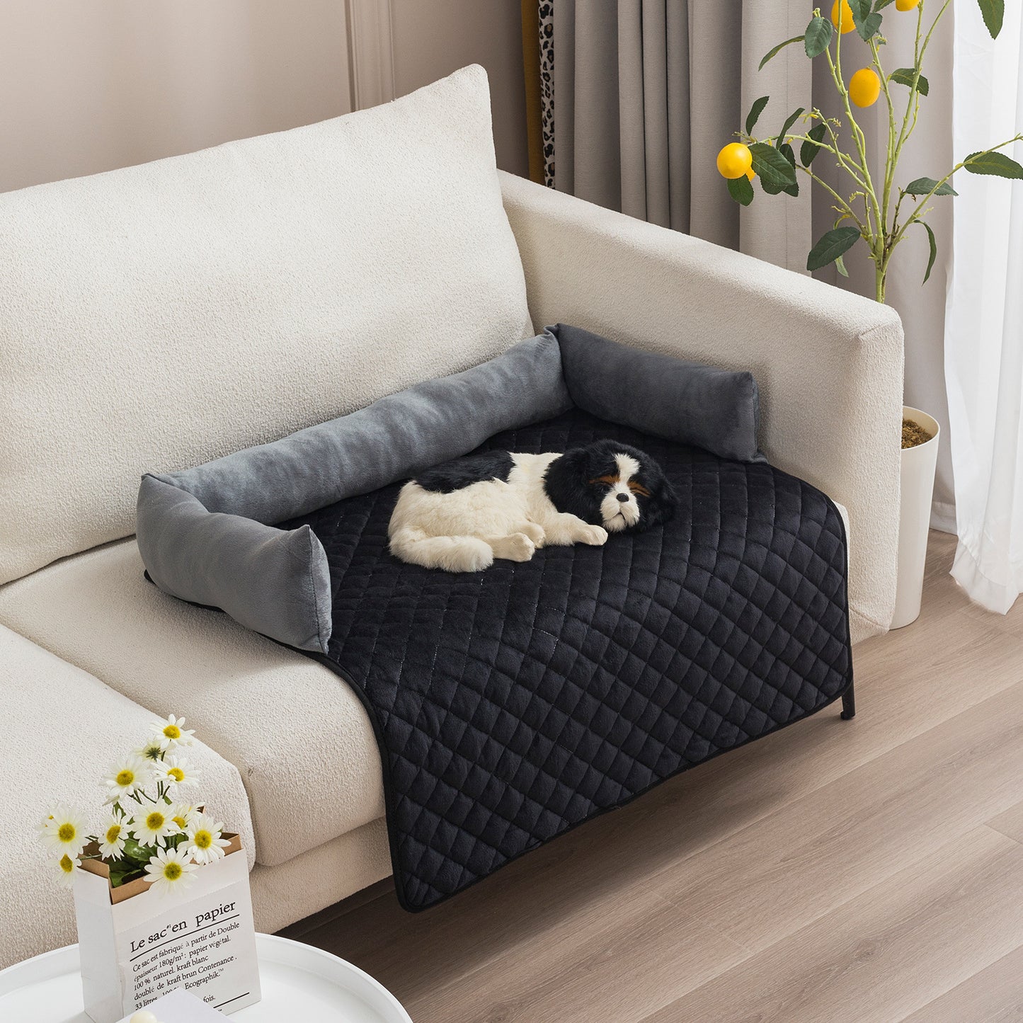 Dog Sofa Bed – Large Pet Cushion & Furniture Protector 🐾🛋️
