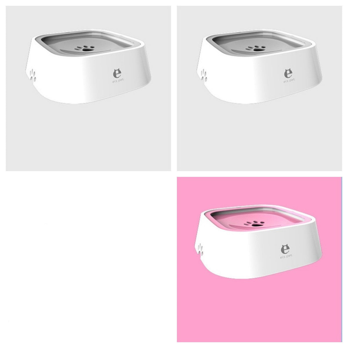 1.5L Dog & Cat Water Bowl – Anti-Overflow Floating Slow Feeder 💧🐾