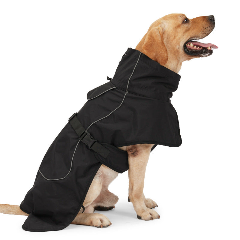 Winter Dog Coat – Snowproof Warm Jacket for Medium & Large Dogs 🐾❄️