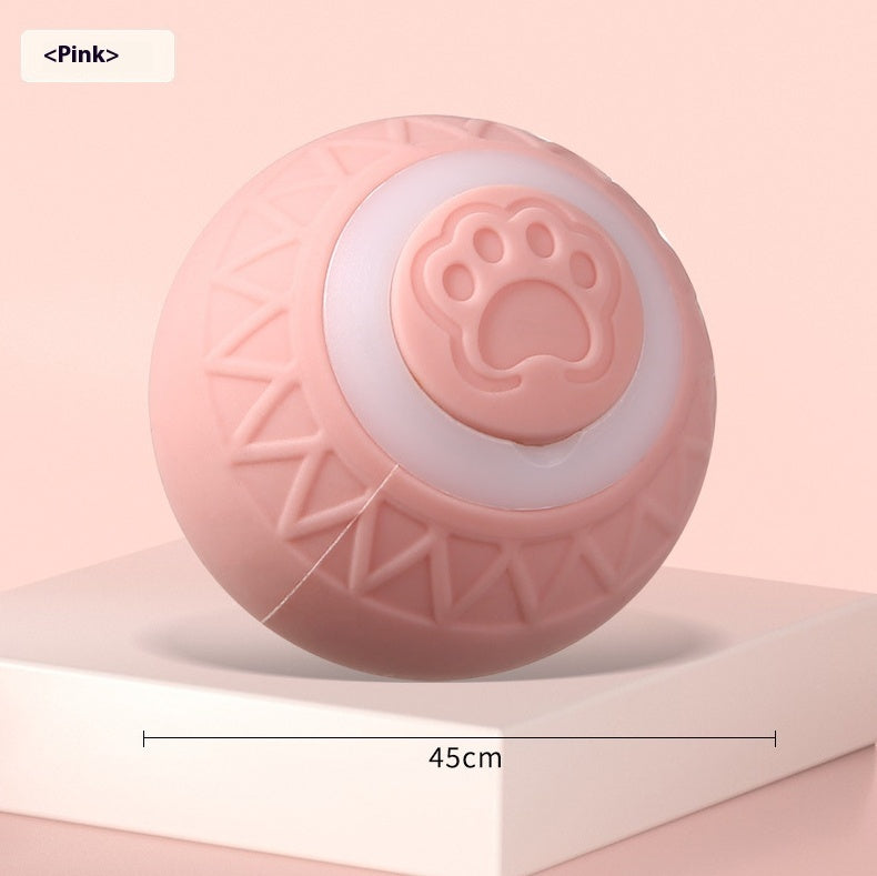 Automatic Cat Toy Ball – Self-Moving Bouncing Ball for Indoor Kittens 🐾⚽