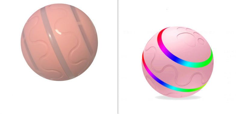 Interactive Cat Toy Ball – USB Rechargeable Self-Rotating Smart Ball
