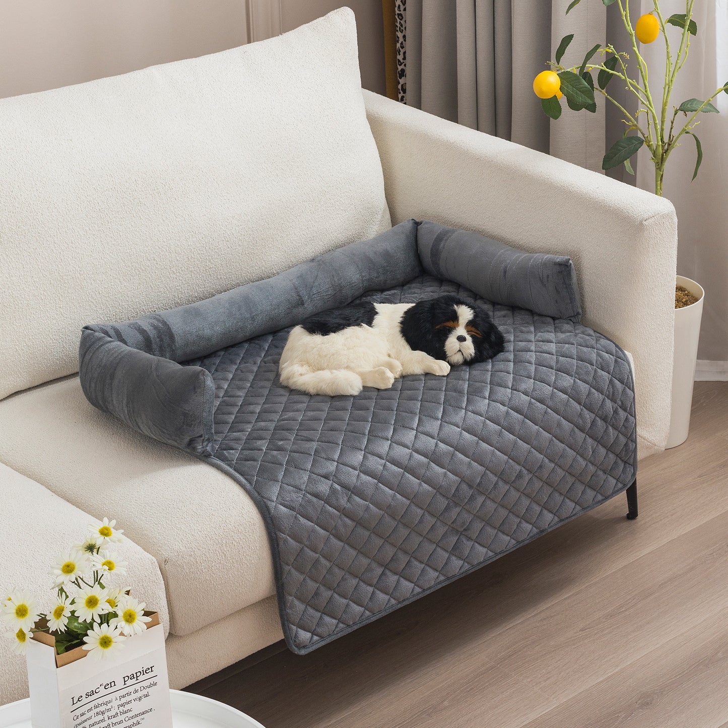 Dog Sofa Bed – Large Pet Cushion & Furniture Protector 🐾🛋️