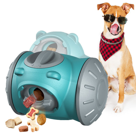 Dog Tumbler Toy – Interactive IQ Training & Slow Feeder for Pets 🐾🧩