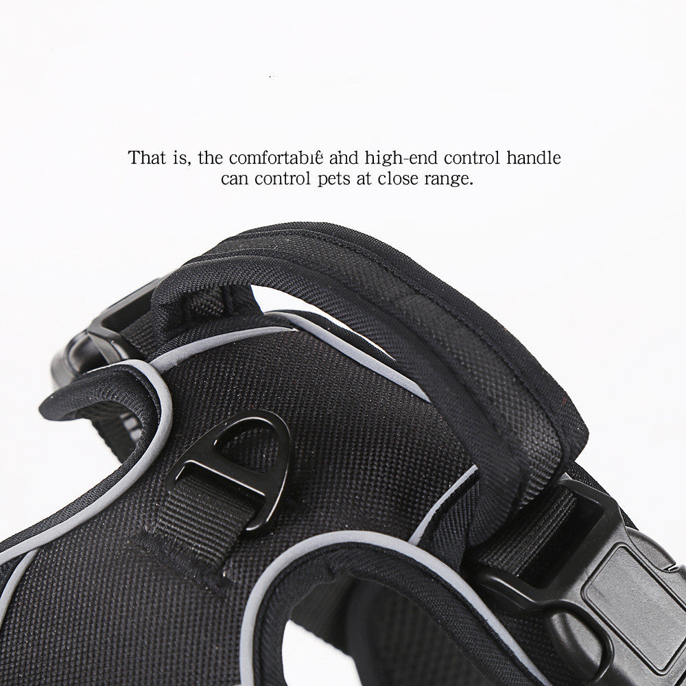 No-Pull Reflective Dog Harness – Breathable Pet Vest