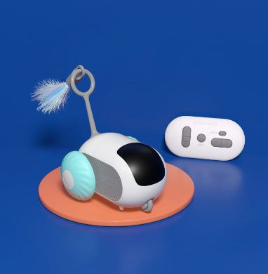 Remote Control Cat Toy Car – USB Rechargeable Smart Interactive Chaser