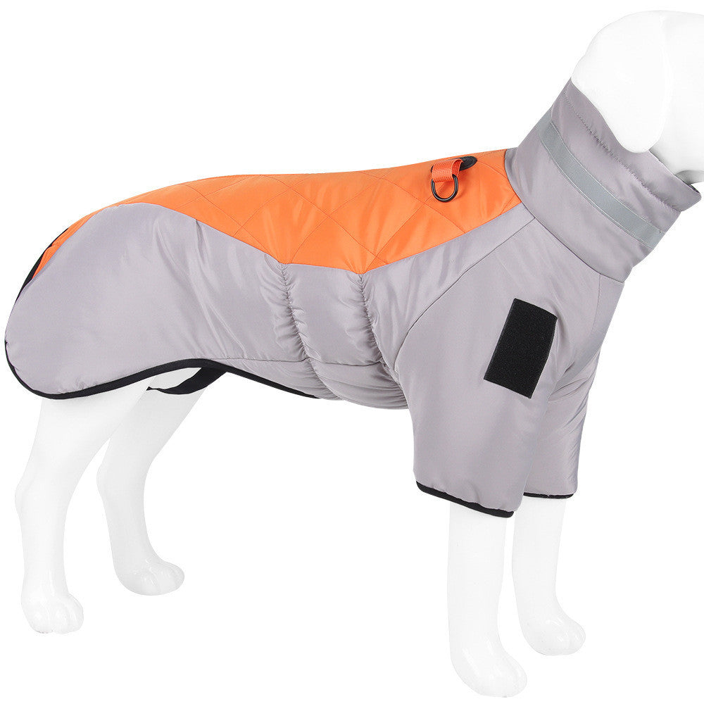 Reflective Winter Dog Coat – Thickened Warm Pet Jacket 🐾❄️