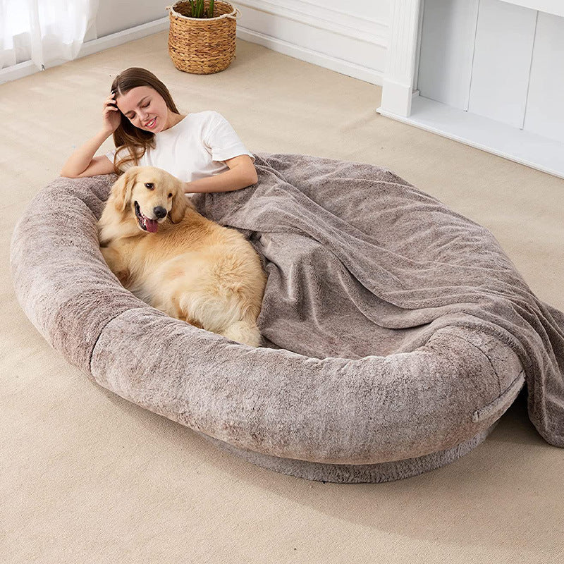 Large Dog Bed – Plush Cozy Sofa for Big Dogs & Pets 🐾🛋️