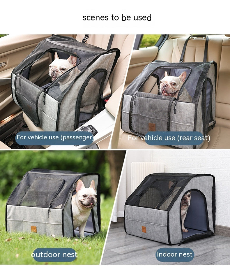 Portable Dog Crate & Pet Travel Nest