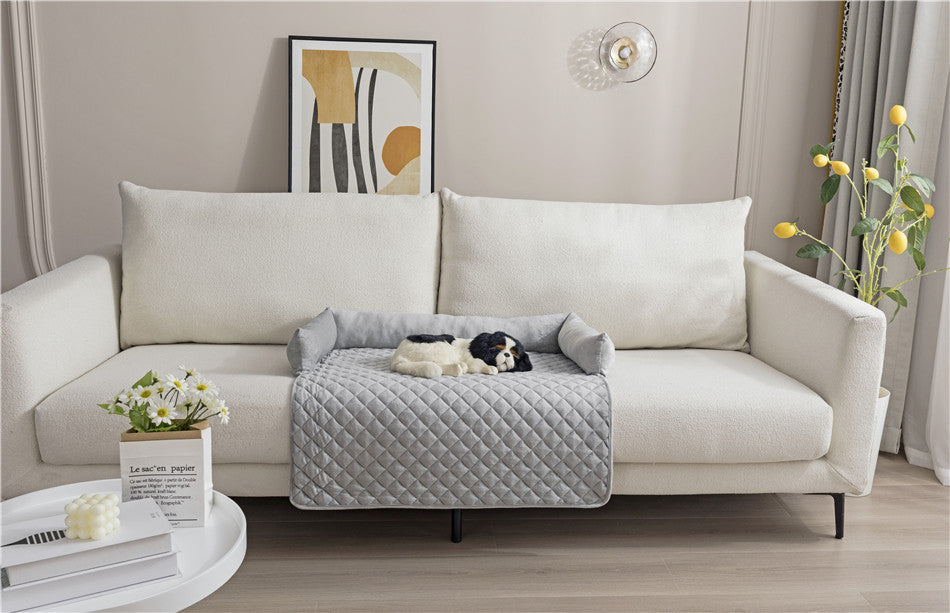 Dog Sofa Bed – Large Pet Cushion & Furniture Protector 🐾🛋️